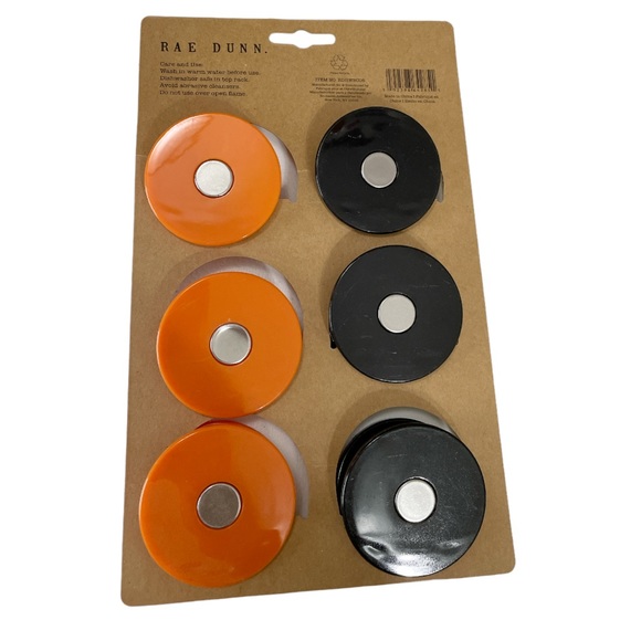 NEW Rae Dunn Halloween Bag Clips Set/6 - Picture 4 of 5